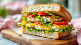 Un pasto veloce, sano, dietetico e saporito