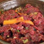 Manzo in salsa d&#8217;ostriche e funghi