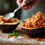 melanzane con farcitura