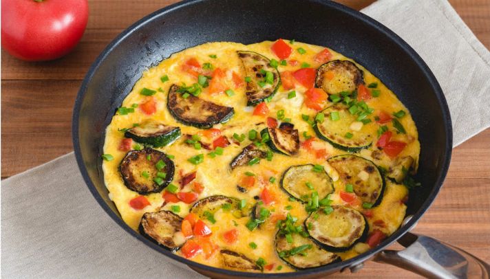 Ricetta Omelettes alle verdure