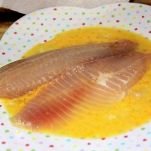 Pesce persico in teglia