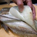 Pesce San Pietro al pesto di lattuga