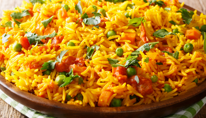 Pulao di verdure