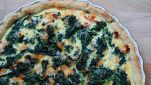 Quiche di cipolle, spinaci e gorgonzola