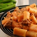 Rigatoni alla salsiccia