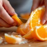 Arancia e pompelmo pelati a vivo