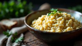 Un primo cremoso e saporito che conquista con le sue note decise