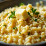 Gorgonzola nel risotto