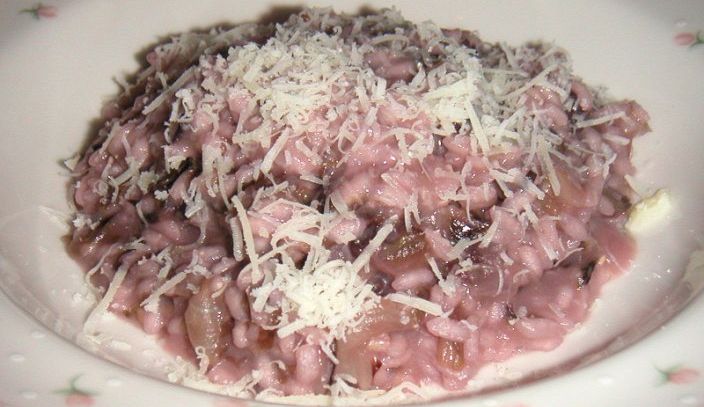 Risotto fontina e radicchio