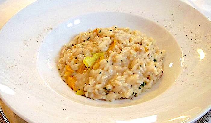 Risotto con lumache di mare