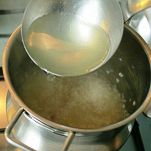 Risotto con zucchine e calamari