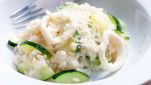 Ricetta risotto calamari e zucchine