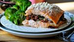 Rotolo di salmone al forno