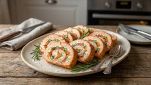 Rotolo di salmone al forno
