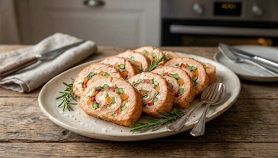 Rotolo di salmone al forno