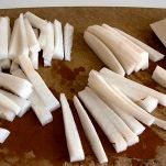 Salsiccia con i rapanelli