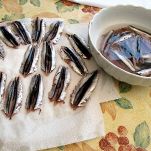 Sarde fritte alla palermitana