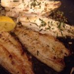 Scaloppa di spigola con vongole