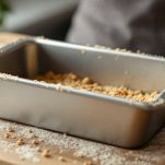 Con i biscotti sbriciolati