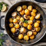 La cottura delle seppie e delle patate