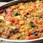 Sformato di riso ai frutti di mare