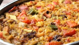 Sformato di riso ai frutti di mare