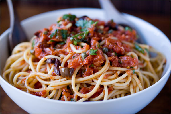Spaghetti ai capperi