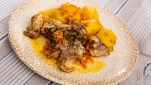 Carne di coniglio con patate