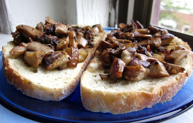 Ricetta toast ai funghi