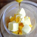 Torta bavarese al miele