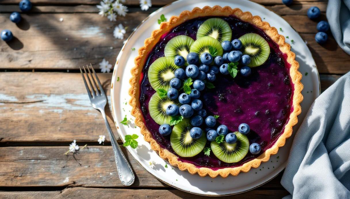 Torta di kiwi