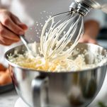 Preparazione del ripieno di nocciole