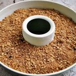 Torta di noci e caffè