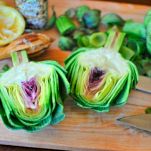 Torta sfoglia ai carciofi