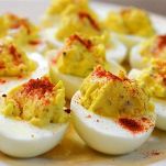 Uova ripiene Bombay