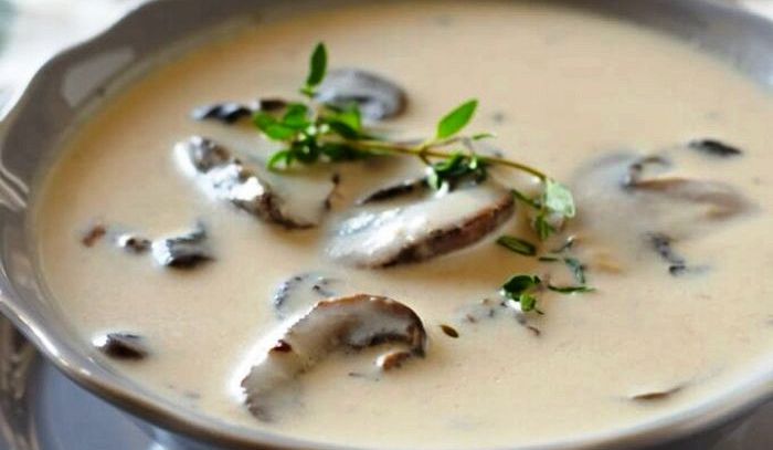 Vellutata di funghi