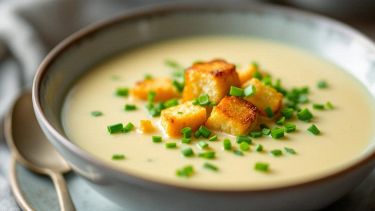 impiattamento della vichyssoise