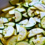 Zucchine al basilico