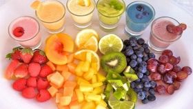 ​A tavola con la cromoterapia