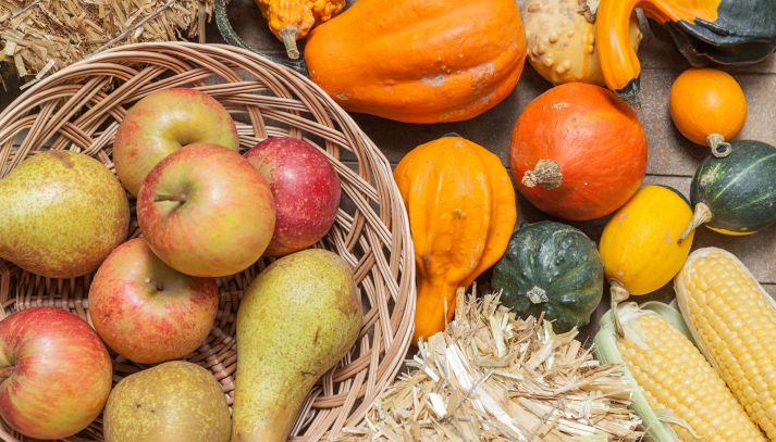 Frutta e verdura del mese di Ottobre