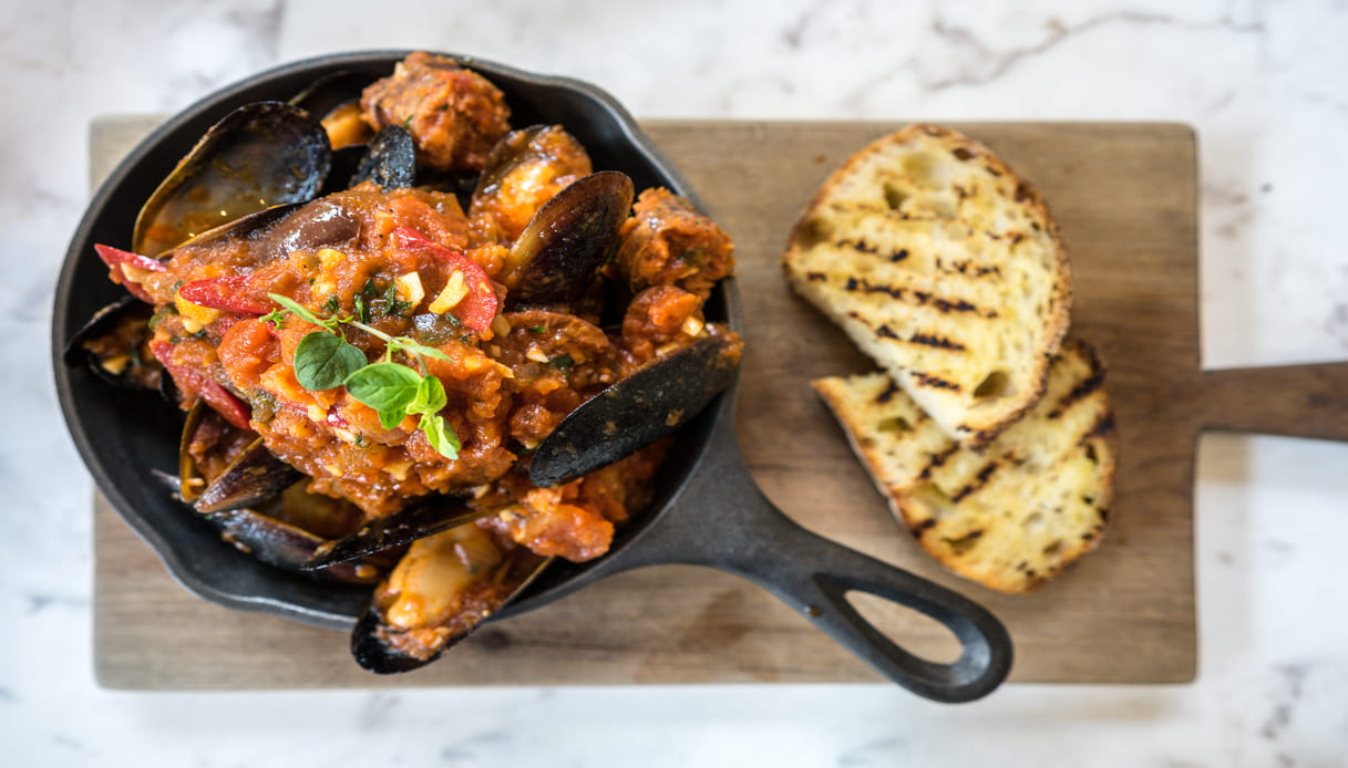 Zuppa di cozze alla tarantina