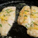 Sogliola ai ferri con prezzemolo