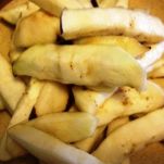 Bastoncini di melanzane fritti