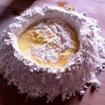 Calzoni con pancetta e verza