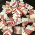 Calzoni con pancetta e verza