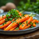 Carote al burro pronte