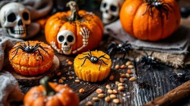 Dolcetti alla zucca decorati