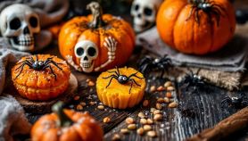 Dolcetti alla zucca decorati