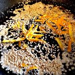 Lonza di maiale con arance grigliate