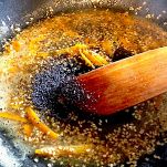 Lonza di maiale con arance grigliate